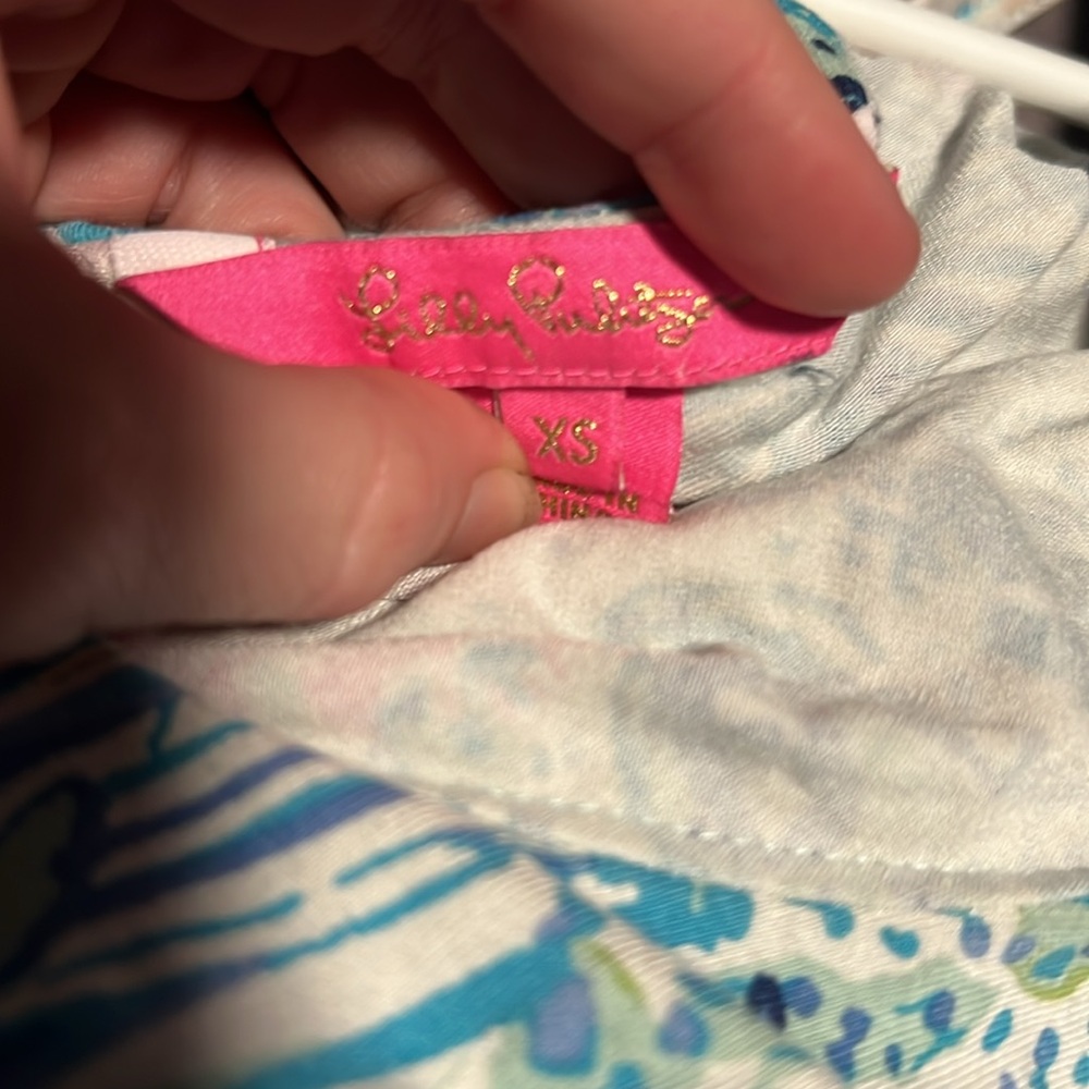 Lilly Pulitzer Romper with Ruffle Neckline - Picture 4 of 5